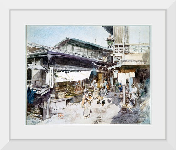 "Street Scene in Ikao, Japan", Robert Frederick Blum