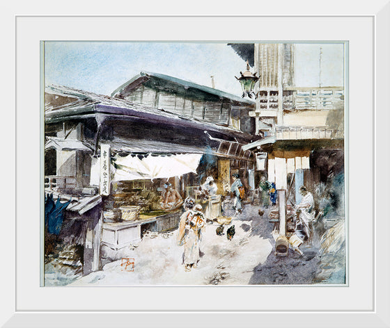 "Street Scene in Ikao, Japan", Robert Frederick Blum