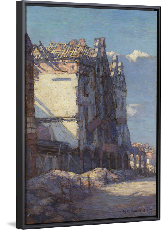 "HOUSES IN THE PLACE HOTEL DE VILLE, ARRAS", Gyrth Russell