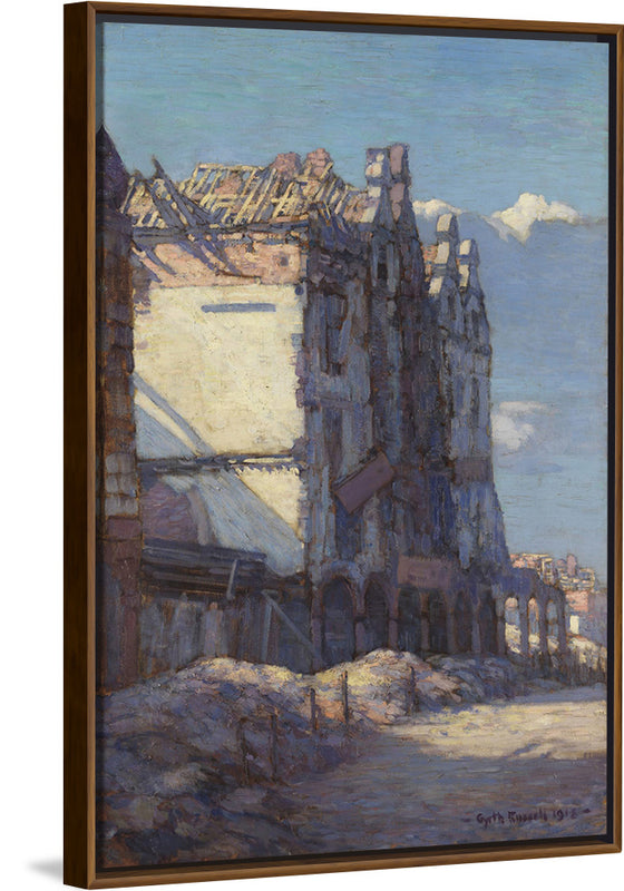 "HOUSES IN THE PLACE HOTEL DE VILLE, ARRAS", Gyrth Russell