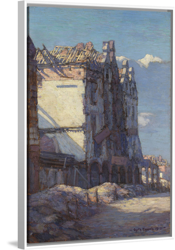 "HOUSES IN THE PLACE HOTEL DE VILLE, ARRAS", Gyrth Russell