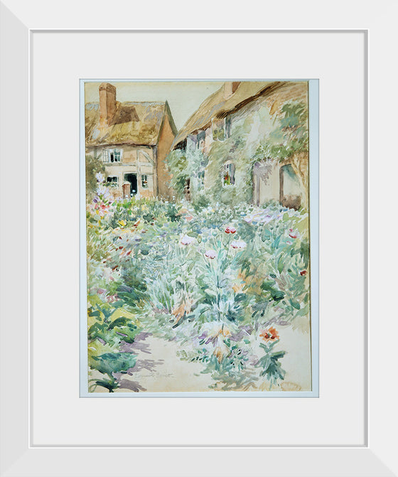 "Cottage Garden, Warwick, England", Edmund Henry Garret