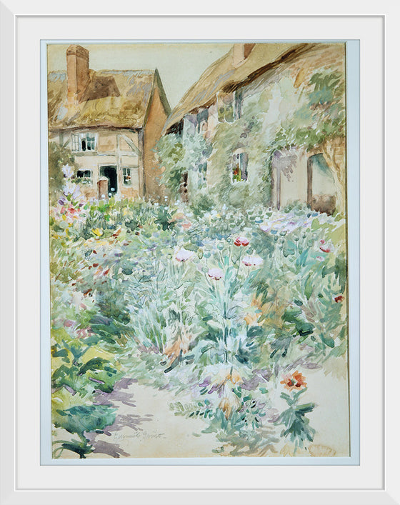 "Cottage Garden, Warwick, England", Edmund Henry Garret