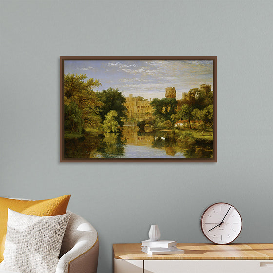 "Warwick Castle, England", Jasper Francis Cropsey