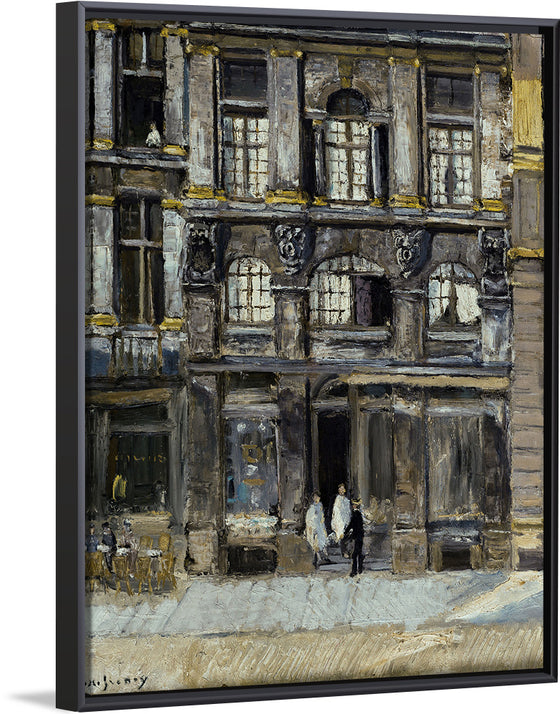 "Maison occupee per Victor Hugo sur la Grand' Place", Georges Dufrenoy