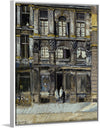 "Maison occupee per Victor Hugo sur la Grand' Place", Georges Dufrenoy