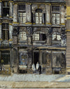 "Maison occupee per Victor Hugo sur la Grand' Place", Georges Dufrenoy