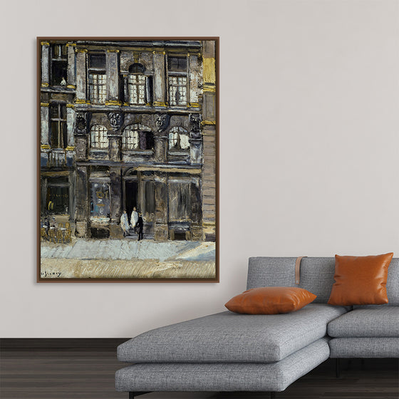 "Maison occupee per Victor Hugo sur la Grand' Place", Georges Dufrenoy