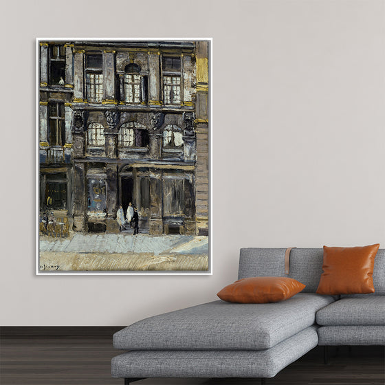 "Maison occupee per Victor Hugo sur la Grand' Place", Georges Dufrenoy