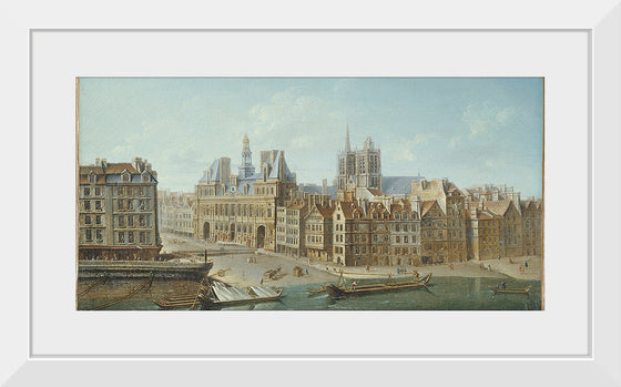 "L'Hotel De Ville Et Place De Greve", Nicolas-Jean-Baptiste Raguenet