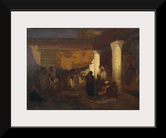 "Snake Charmer at Tangier, Africa", Louis Comfort