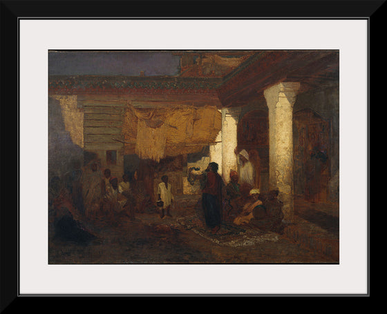 "Snake Charmer at Tangier, Africa", Louis Comfort