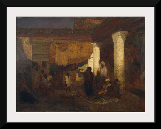 "Snake Charmer at Tangier, Africa", Louis Comfort