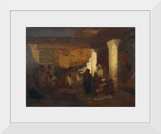 "Snake Charmer at Tangier, Africa", Louis Comfort