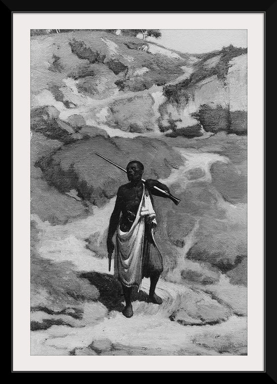 "The African Sentinel", Elihu Vedder