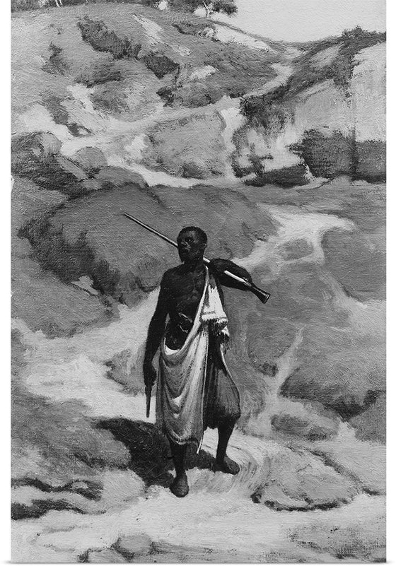 "The African Sentinel", Elihu Vedder