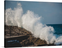  “Breaking Waves” captures the raw, untethered power and beauty of the ocean in a moment where waves crash against the rugged shoreline. Every intricate detail, from the misty spray of the sea to the textured rocks, is meticulously captured, offering a sense of motion and intensity.