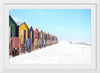 "Colorful beach huts on beach, Muizenberg", Arno Smit