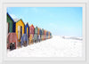 "Colorful beach huts on beach, Muizenberg", Arno Smit