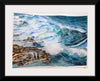 "Ocean Waves and Foam Seascape", Maritess Sulcer