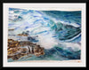 "Ocean Waves and Foam Seascape", Maritess Sulcer