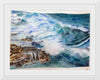 "Ocean Waves and Foam Seascape", Maritess Sulcer