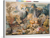 Dive into a world of underwater enchantment with this exquisite print. This artwork captures the intricate and mesmerizing beauty of marine life in vibrant colors. From the delicate corals swaying in the ocean currents to the diverse array of sea creatures that inhabit this aquatic paradise, every detail is meticulously crafted. The ethereal quality of the lighting illuminates certain elements while casting others in shadow, creating a captivating contrast.