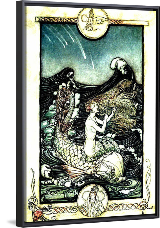 "Sea Maids Music", Arthur Rackham