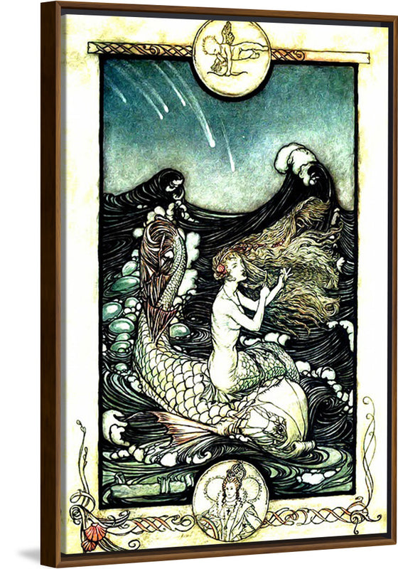 "Sea Maids Music", Arthur Rackham