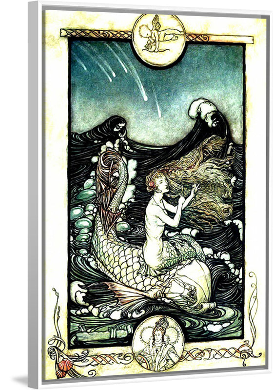 "Sea Maids Music", Arthur Rackham