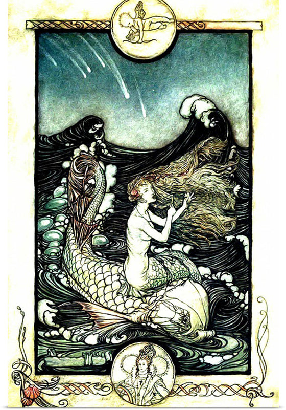 "Sea Maids Music", Arthur Rackham