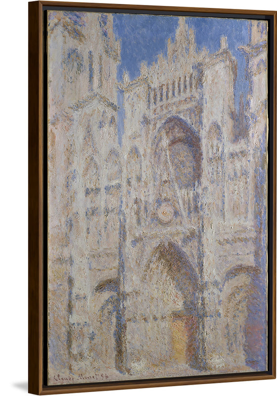 "Rouen Cathedral: The Portal (Sunlight)", Claude Monet