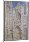 "Rouen Cathedral: The Portal (Sunlight)", Claude Monet