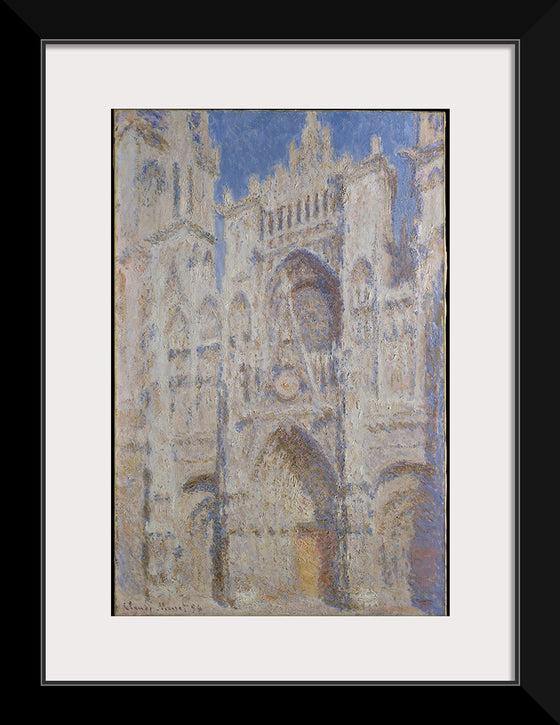 "Rouen Cathedral: The Portal (Sunlight)", Claude Monet