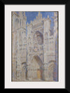 "Rouen Cathedral: The Portal (Sunlight)", Claude Monet