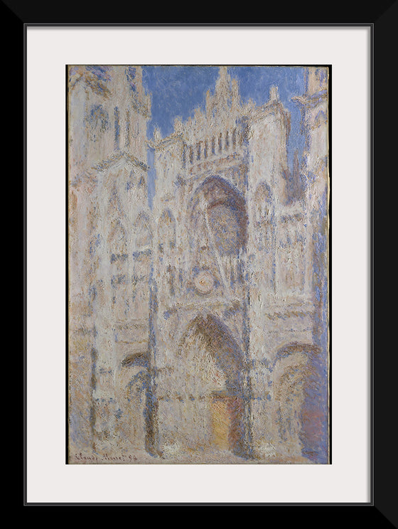 "Rouen Cathedral: The Portal (Sunlight)", Claude Monet