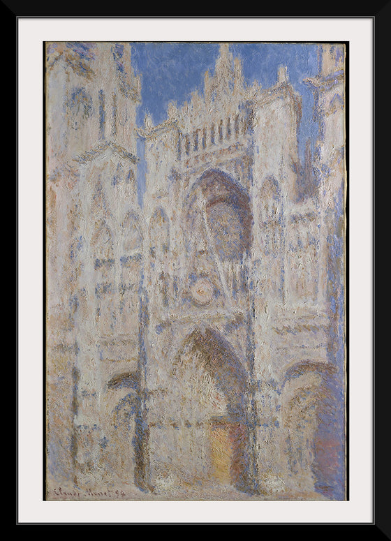 "Rouen Cathedral: The Portal (Sunlight)", Claude Monet