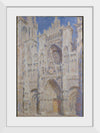 "Rouen Cathedral: The Portal (Sunlight)", Claude Monet