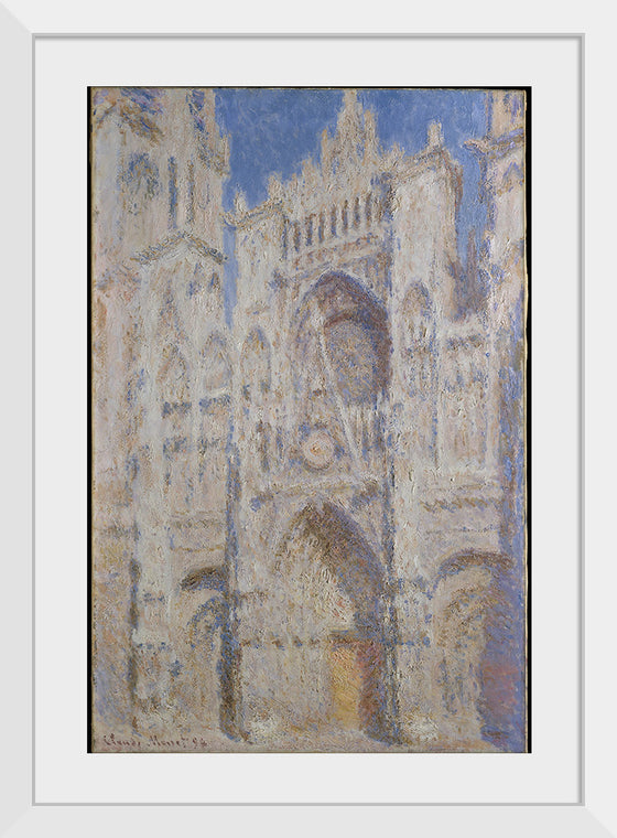 "Rouen Cathedral: The Portal (Sunlight)", Claude Monet