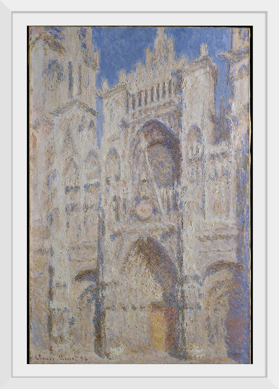 "Rouen Cathedral: The Portal (Sunlight)", Claude Monet