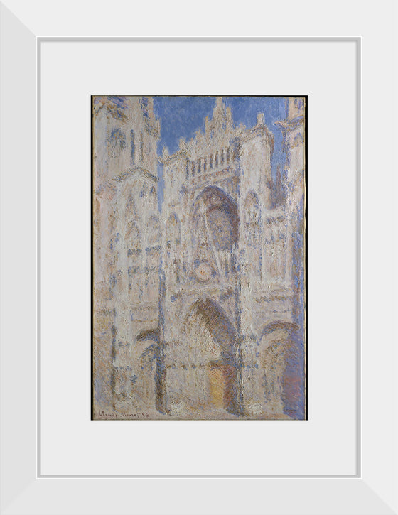 "Rouen Cathedral: The Portal (Sunlight)", Claude Monet