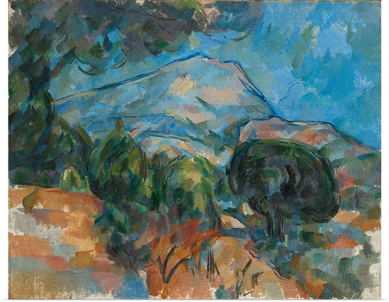 "Mount Sainte-Victoire", Paul Cezanne