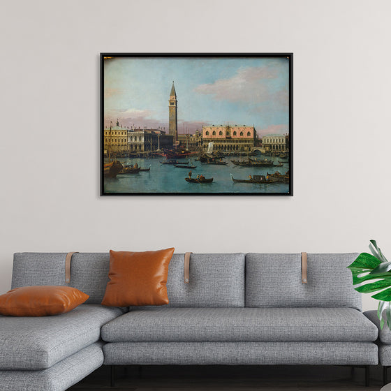 "Piazzetta und Riva degli Schiavoni, Venedig"