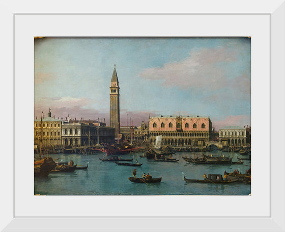 "Piazzetta und Riva degli Schiavoni, Venedig"