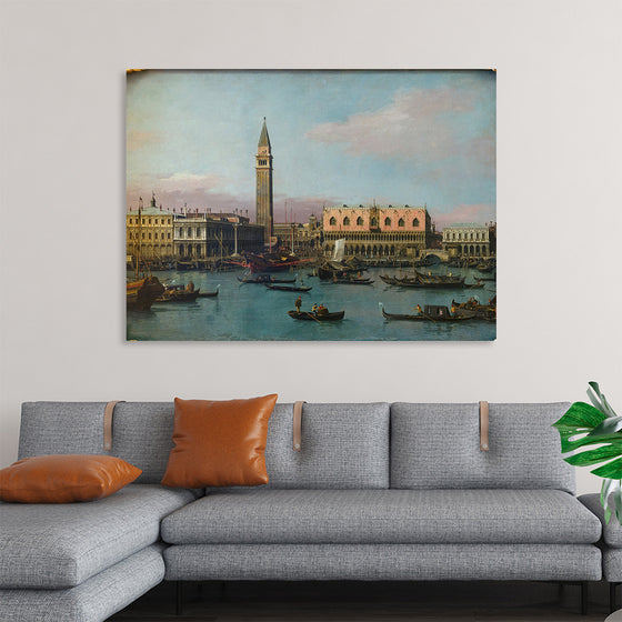 "Piazzetta und Riva degli Schiavoni, Venedig"