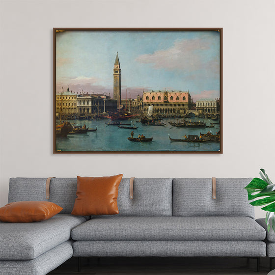 "Piazzetta und Riva degli Schiavoni, Venedig"