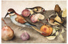 "Still Life with Birds and Fruit", by Giovanna Garzoni and Jacopo Ligozzi