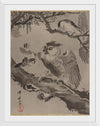 "Owl Mocked by Small Birds", Kawanabe Kyosai