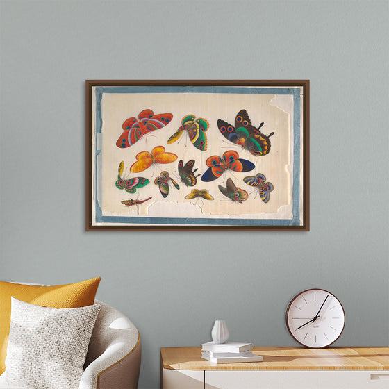 "Twelve Paintings of Butterflies"