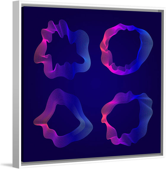 "Pink and blue abstract map contour lines"